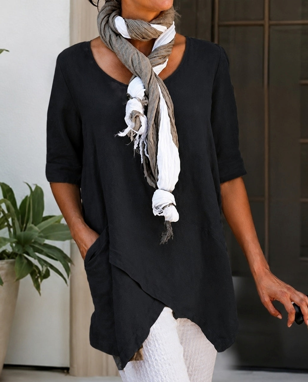 Chanelle - Komfortables Weites Top