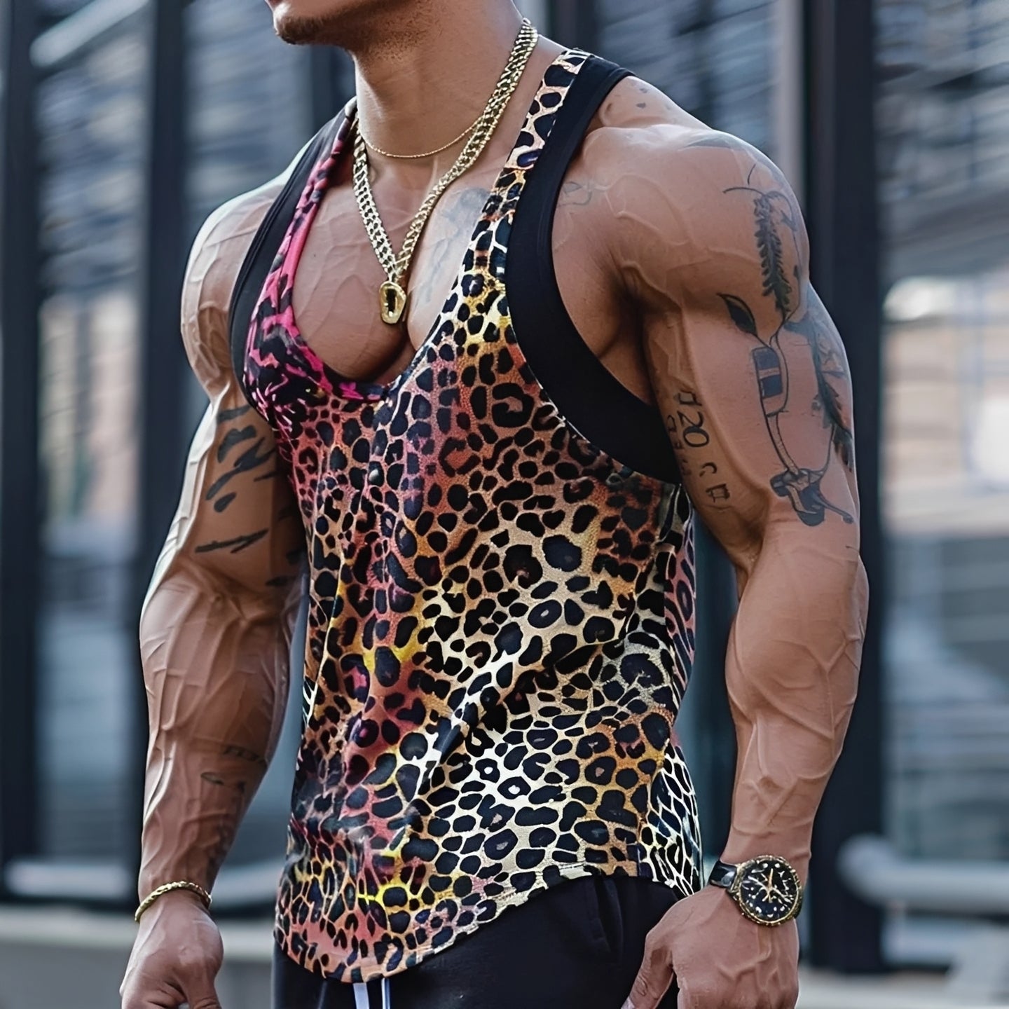 Barron - Stilvolles U-Ausschnitt Tanktop