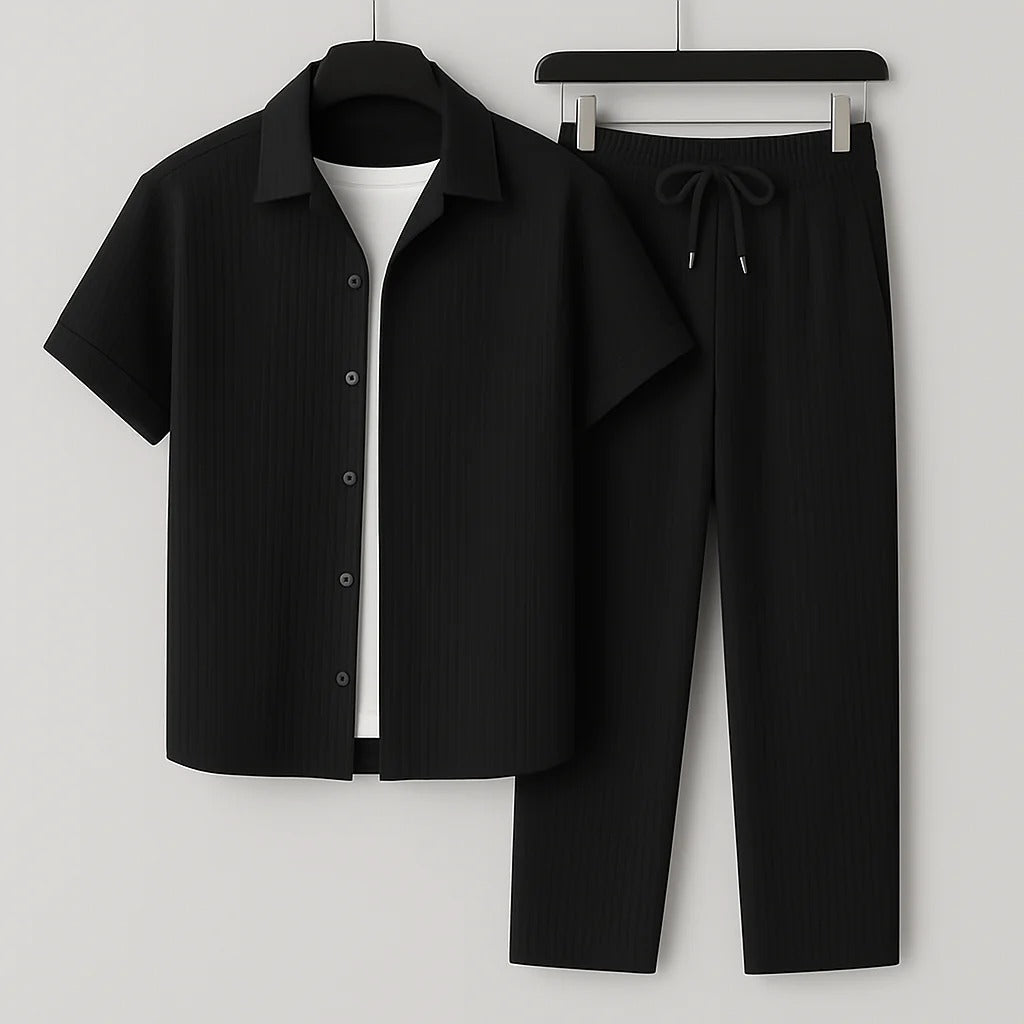 Kamil - Locker gestreiftes Set