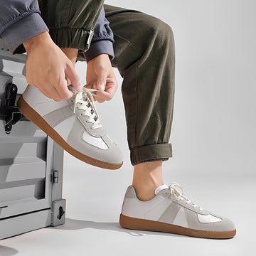 Gino - Bequeme Herrensneaker mit einer weichen, dicken Sohle