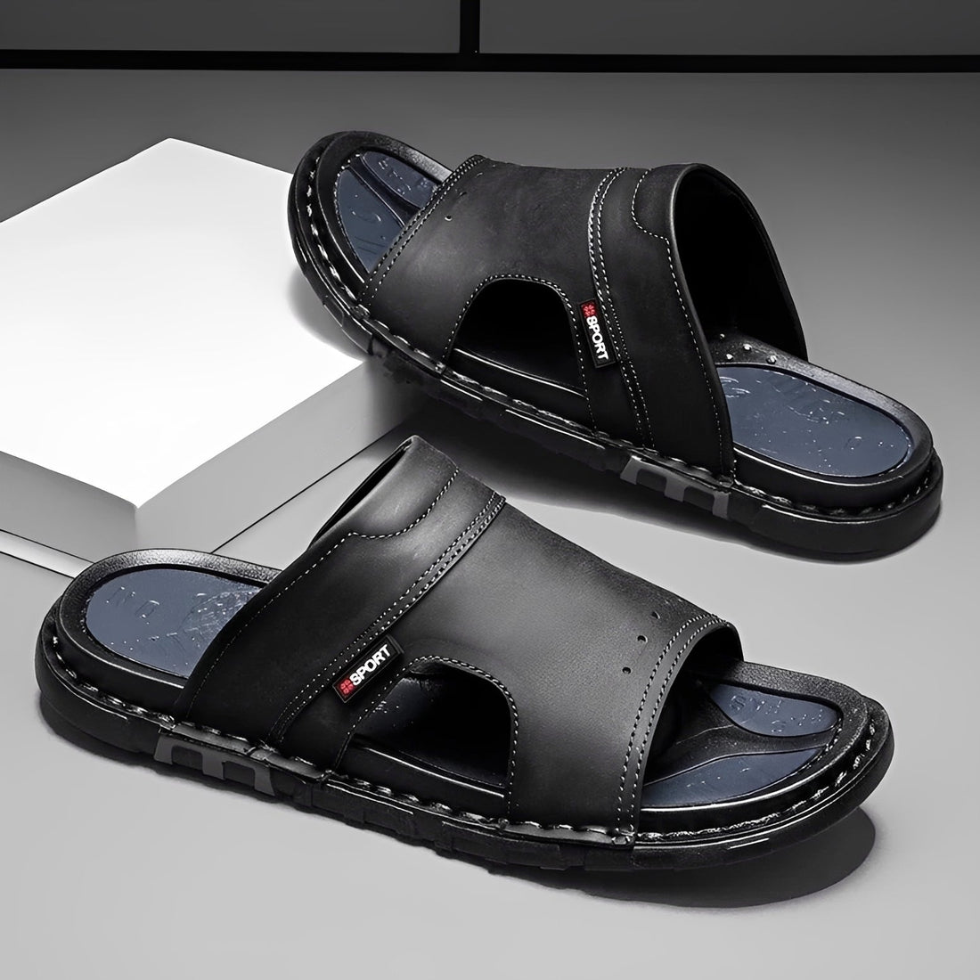 Kent - Komfortable Weiche Sohlensandalen