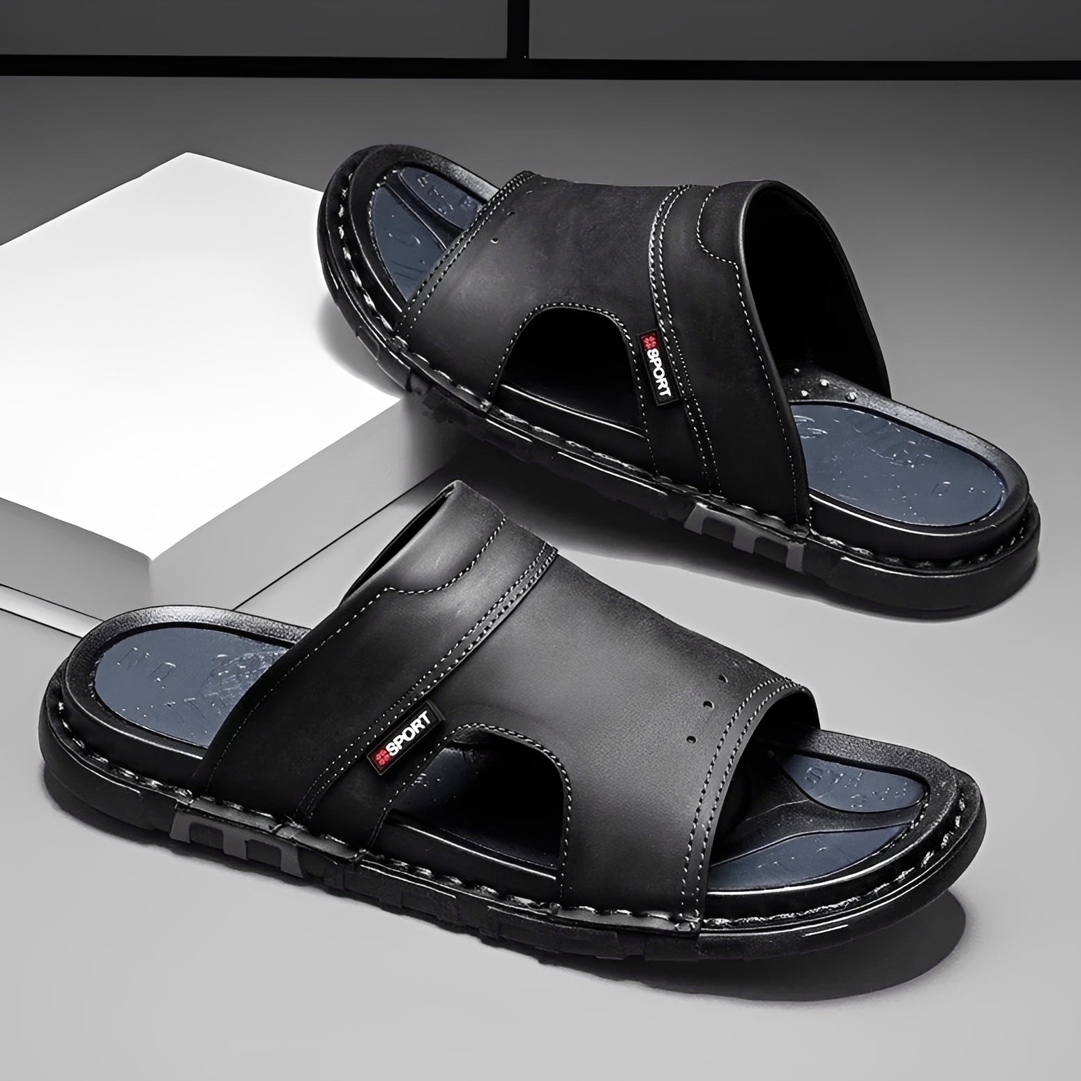 Kent - Komfortable Weiche Sohlensandalen