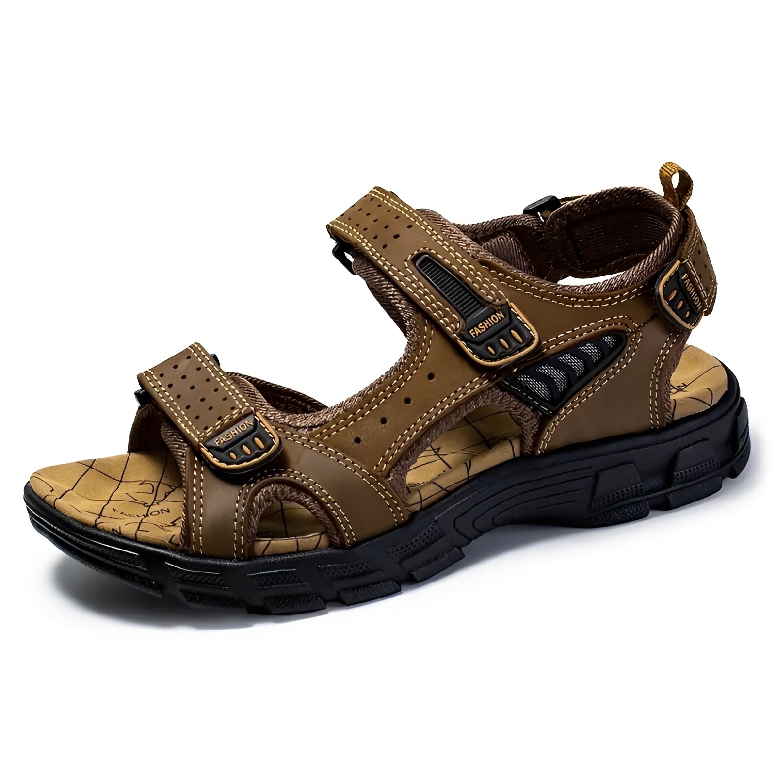Leon - Bequeme gepolsterte Freizeitsandalen