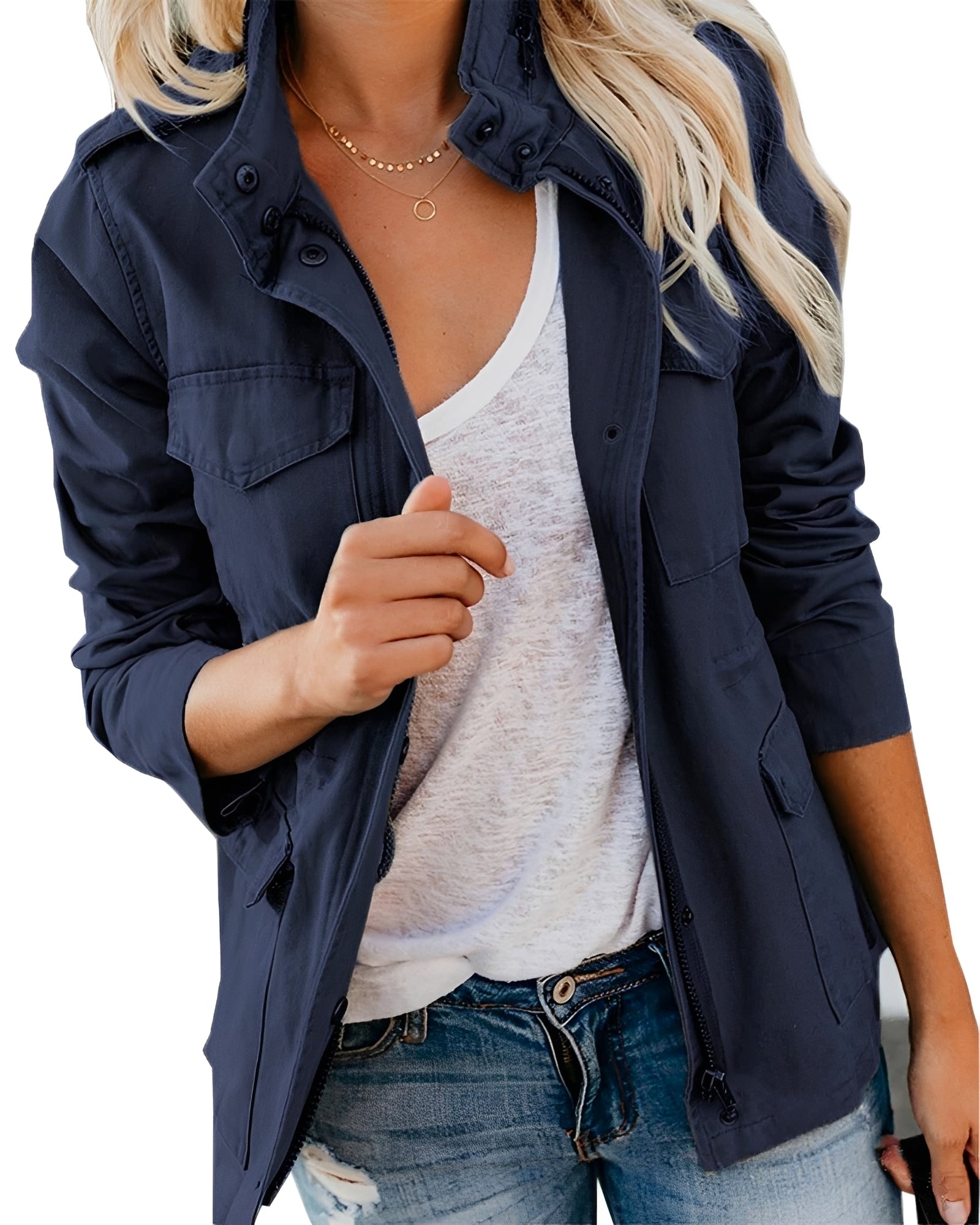 Elodie - Schicke Jacke mit Taschen