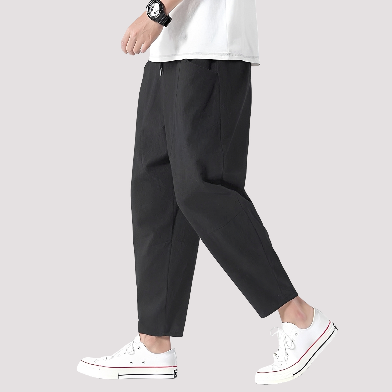 Hodges - Stilvolle Legere Cropped-Hose