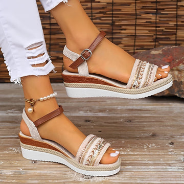 Sosa - Komfortable Keilsandalen