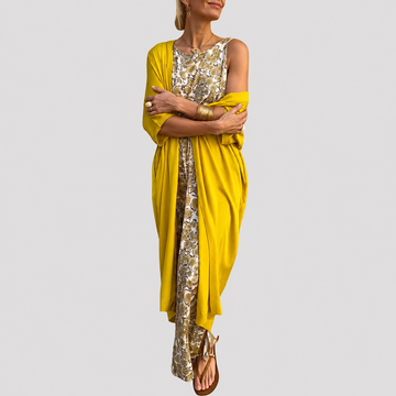 Hanna - Unkompliziertes Zweiteiliges Kleid-Set