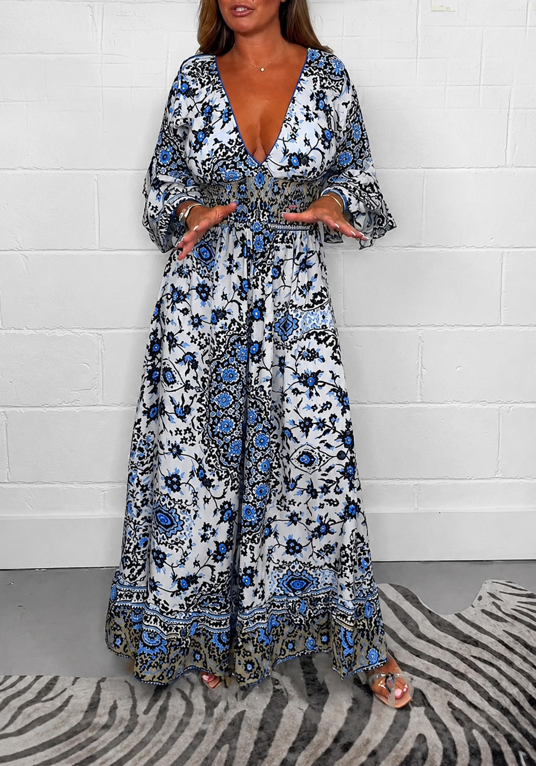 Rosanna - Luftiger bedruckter Overall