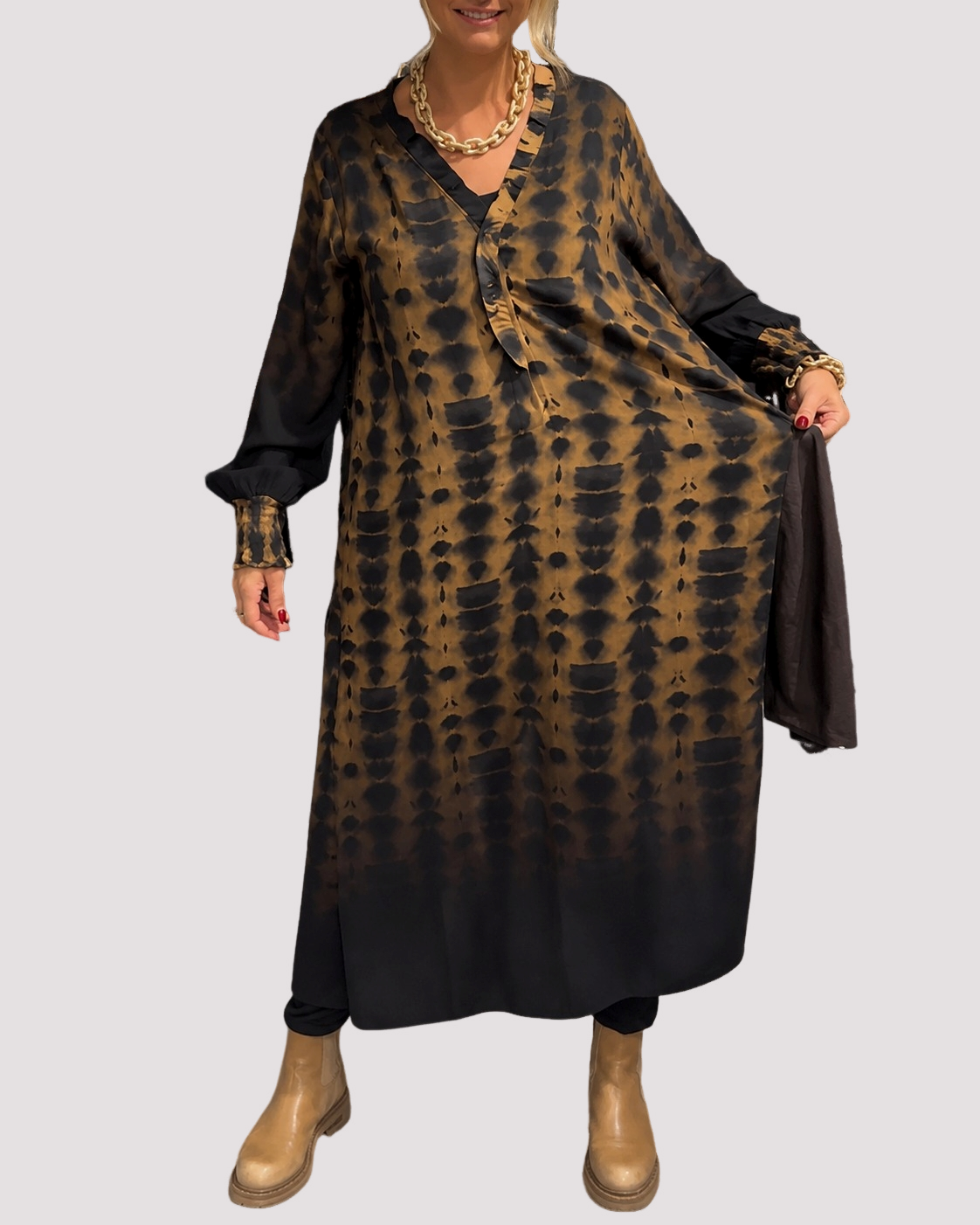 Susie - Schickes Kleid mit langen Ärmeln