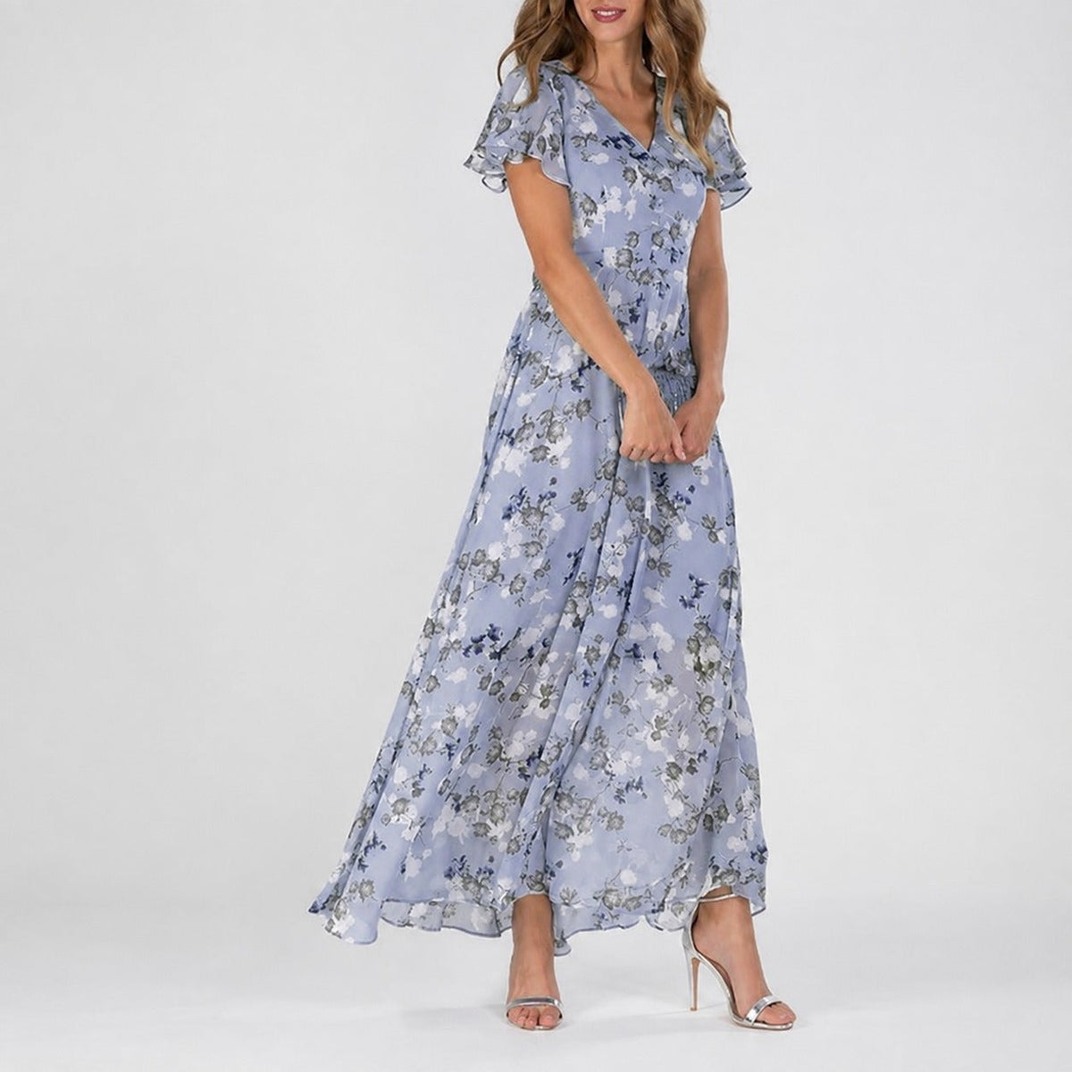 Lea - Ein vielseitiges Midi-Kleid mit Blumenmuster für alle Anlässe