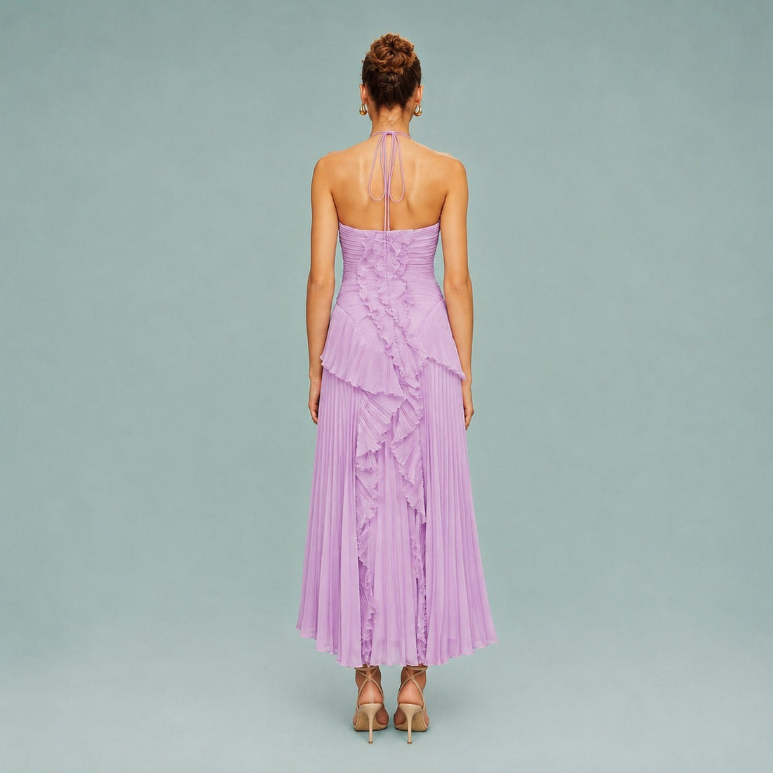 Roxan - Schlichtes Ein-Schulter-Maxikleid
