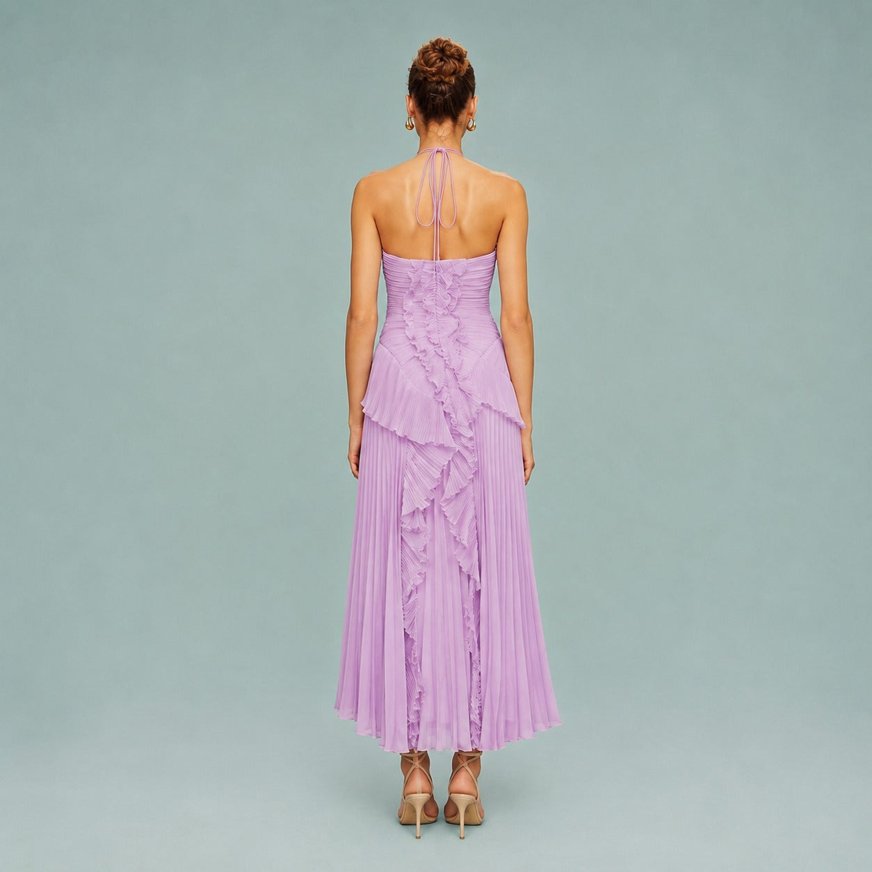 Roxan - Schlichtes Ein-Schulter-Maxikleid