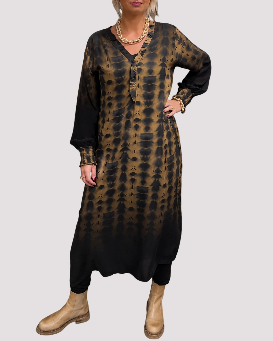 Susie - Schickes Kleid mit langen Ärmeln