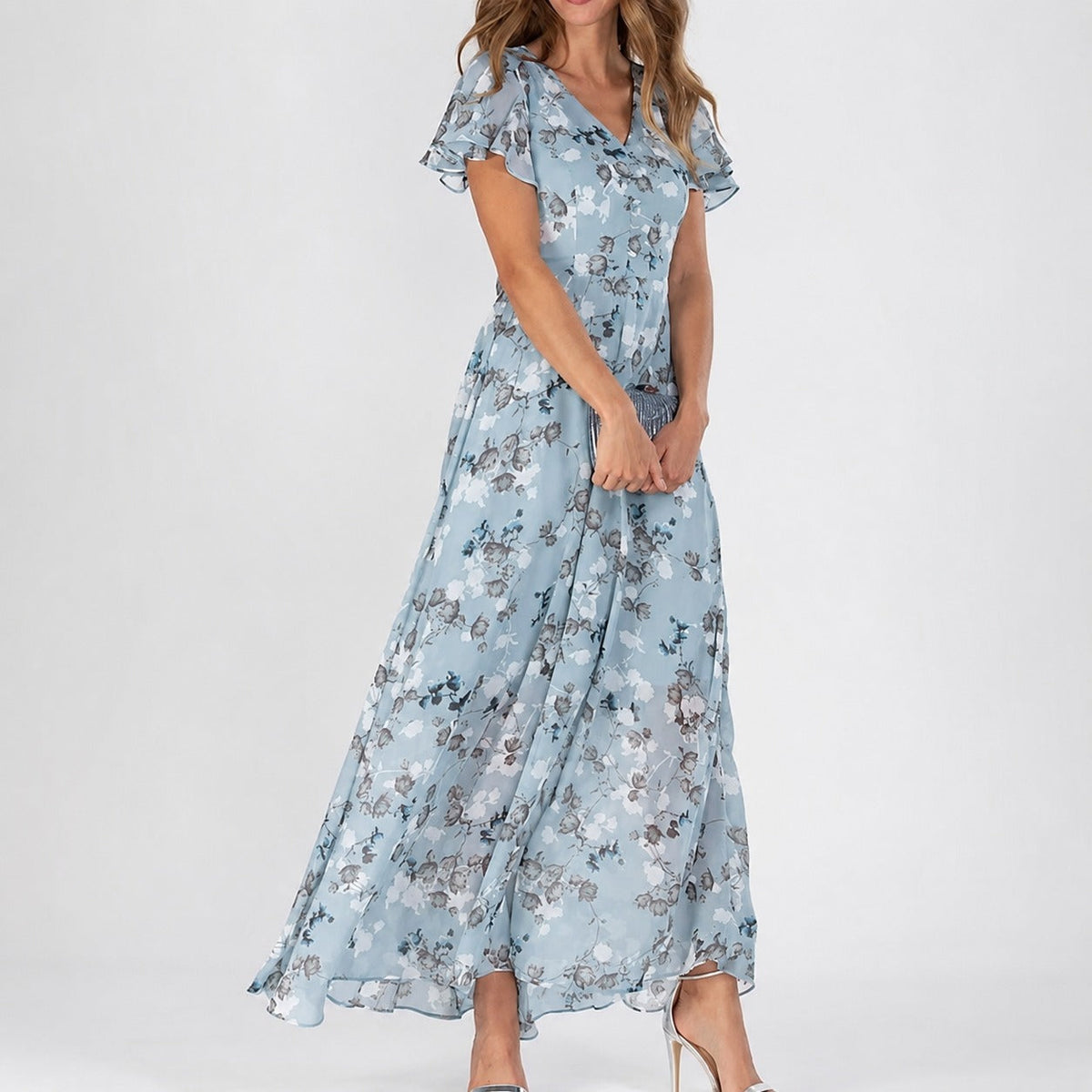 Lea - Ein vielseitiges Midi-Kleid mit Blumenmuster für alle Anlässe