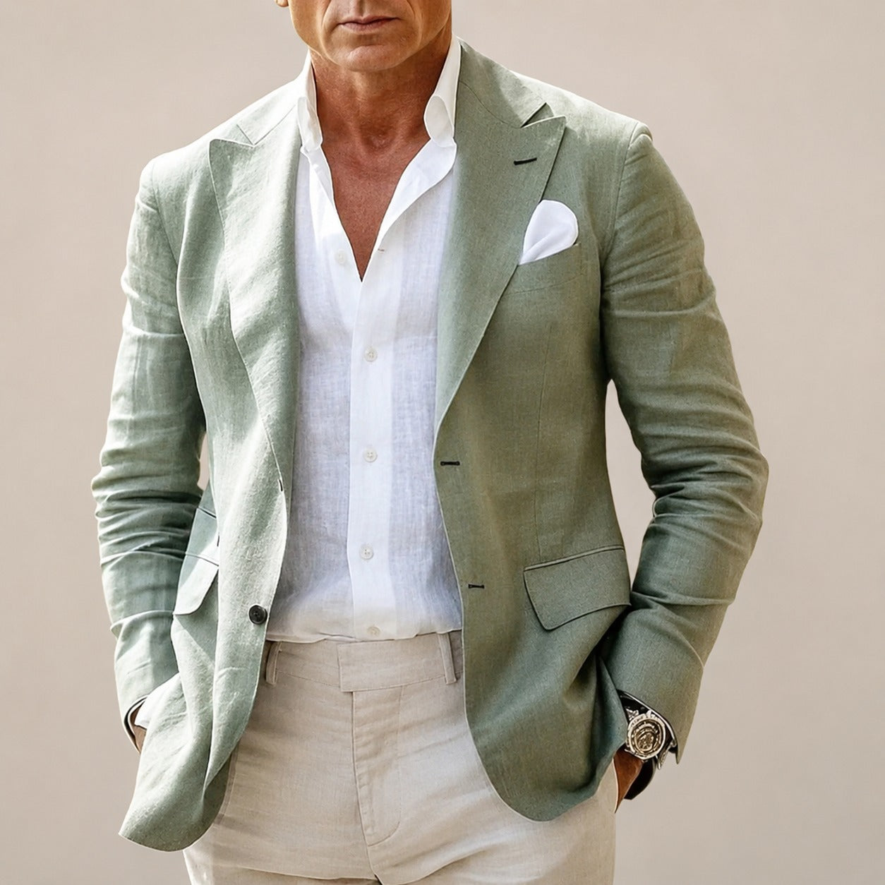 Angelo - Stilvoller Leichter Blazer