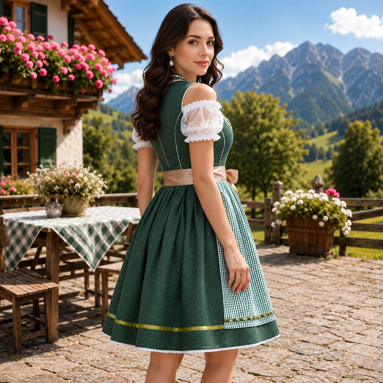 Amna - Charmantes Oktoberfest-Mini-Dirndl