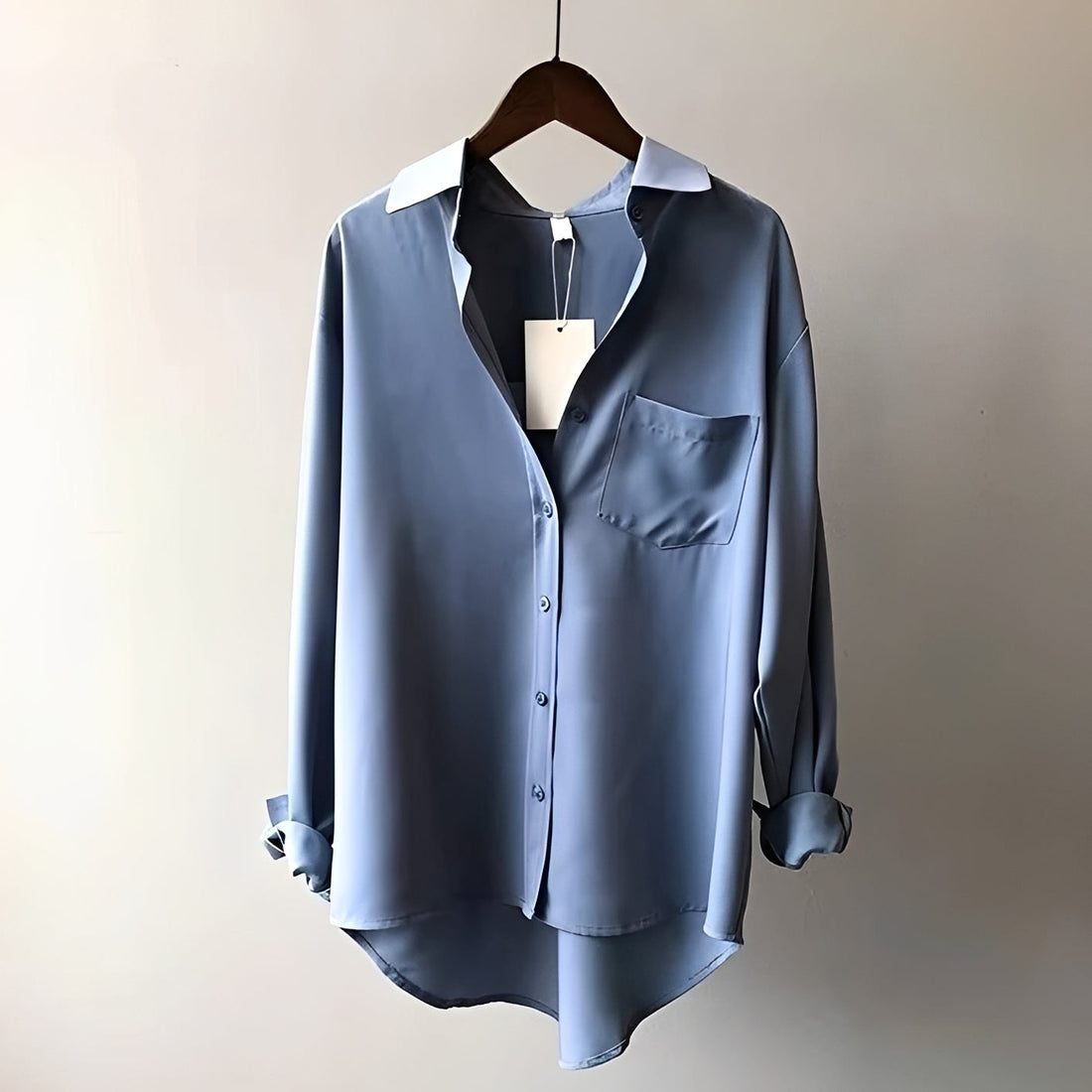 Hajra - Formelle Bluse mit Reverskragen