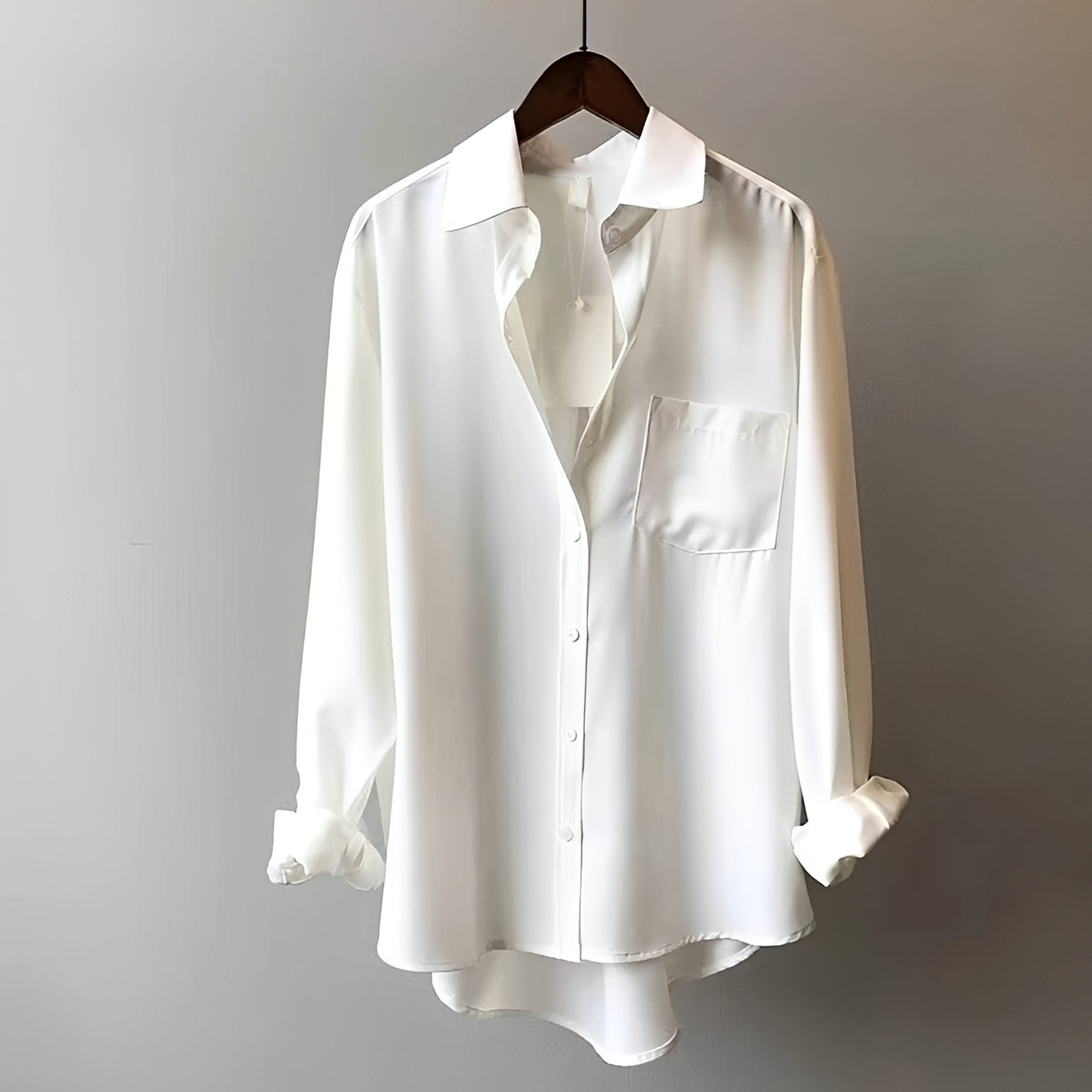 Hajra - Formelle Bluse mit Reverskragen