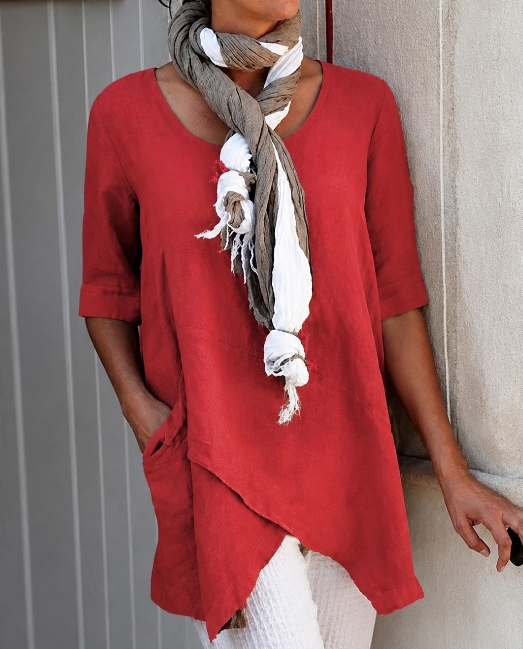 Chanelle - Komfortables Weites Top