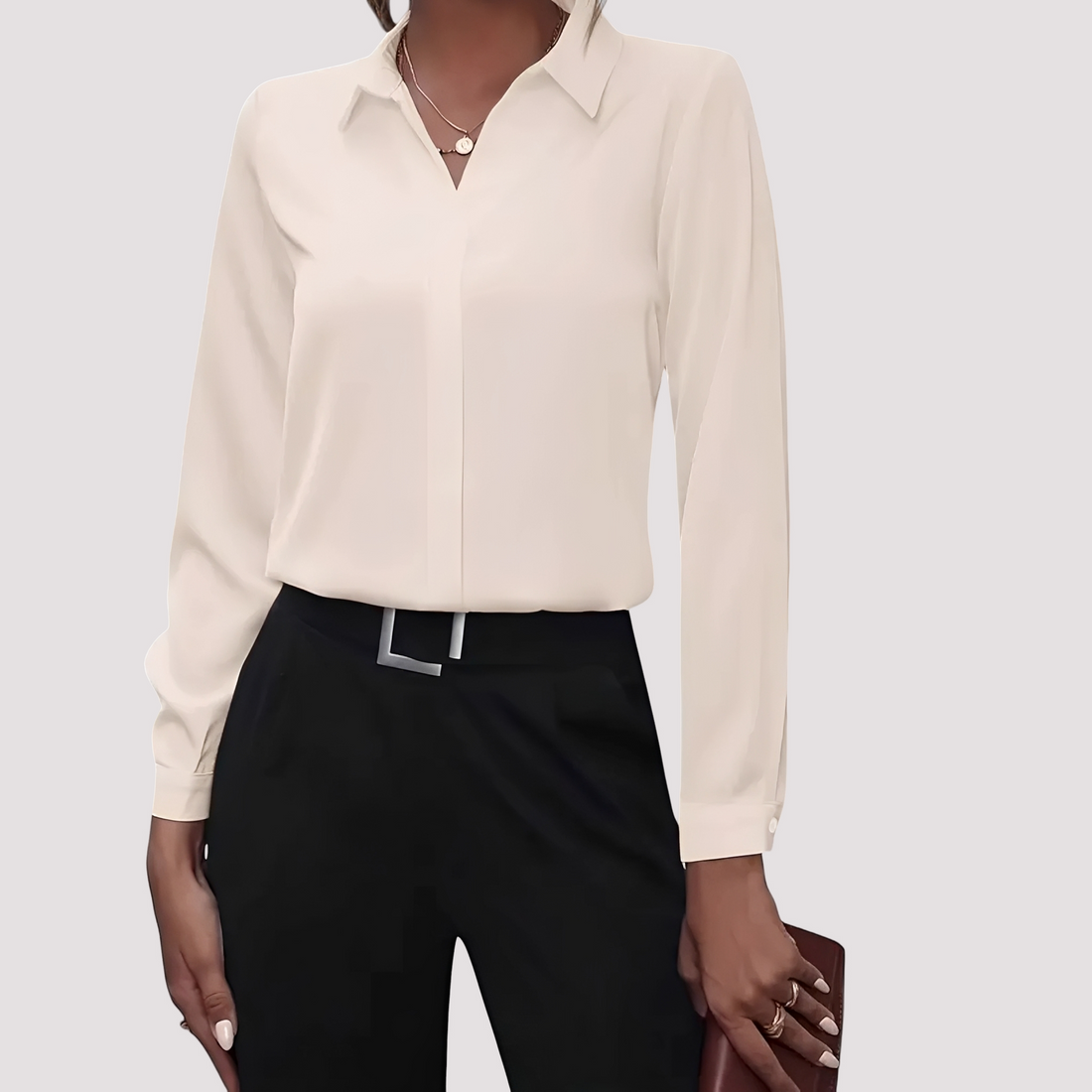 Alisa - Modisches Button-Up-Hemd