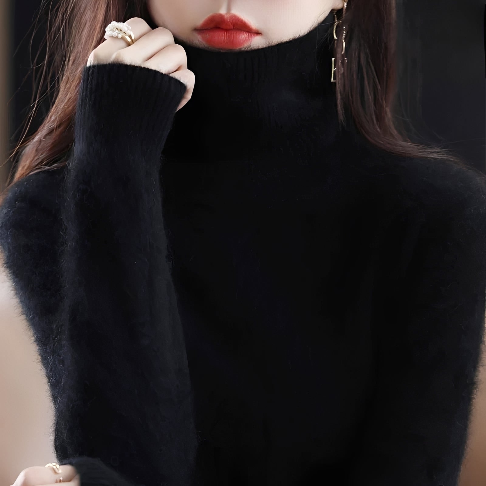 Letizia - Schicker Rollkragenpullover