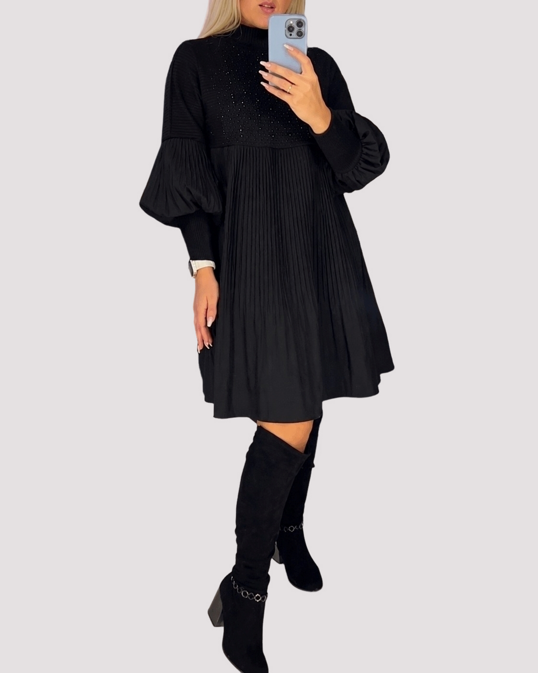 Daisy - Edles Kleid mit lockeren Ärmeln