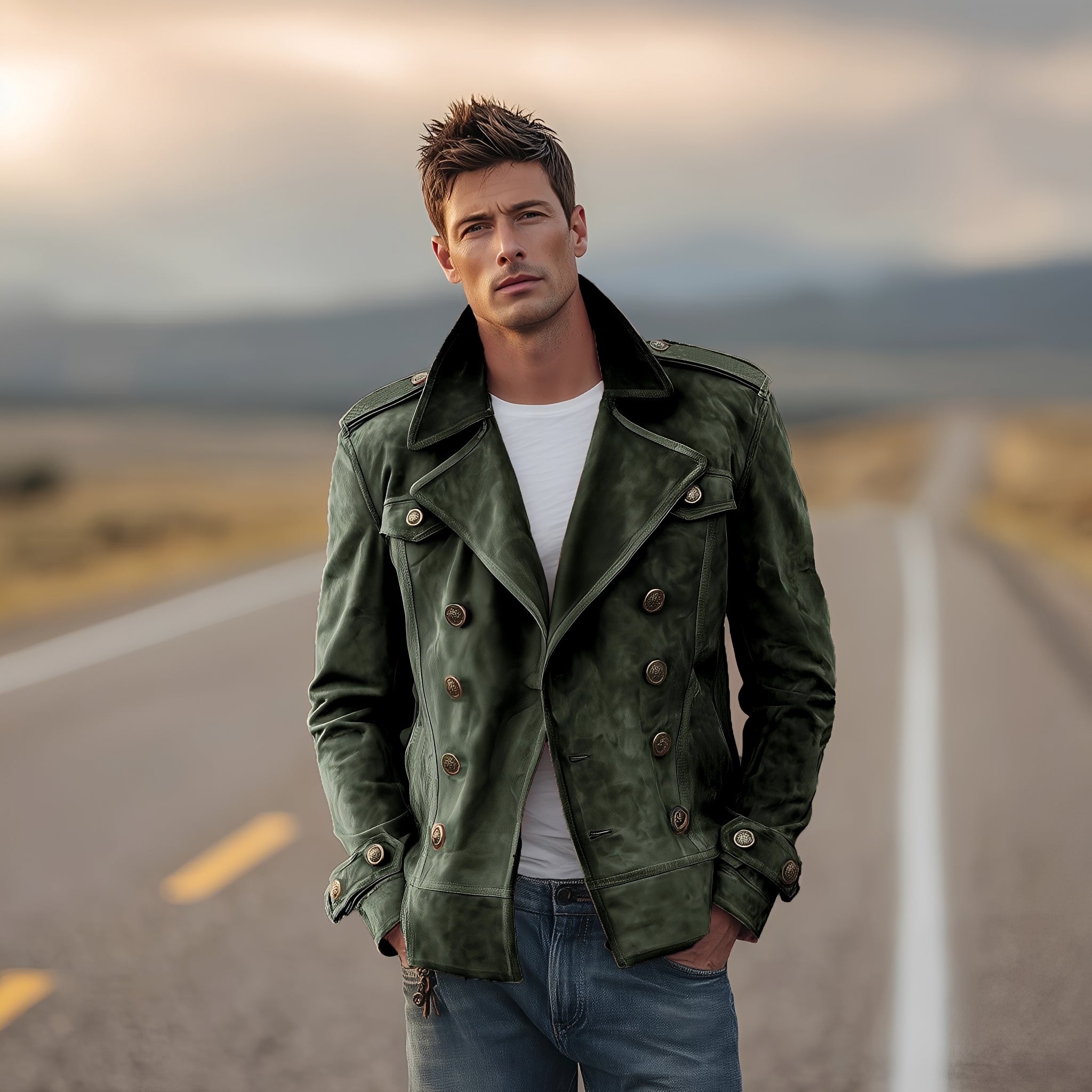 Marv - Schicke Zweireihige Jacke