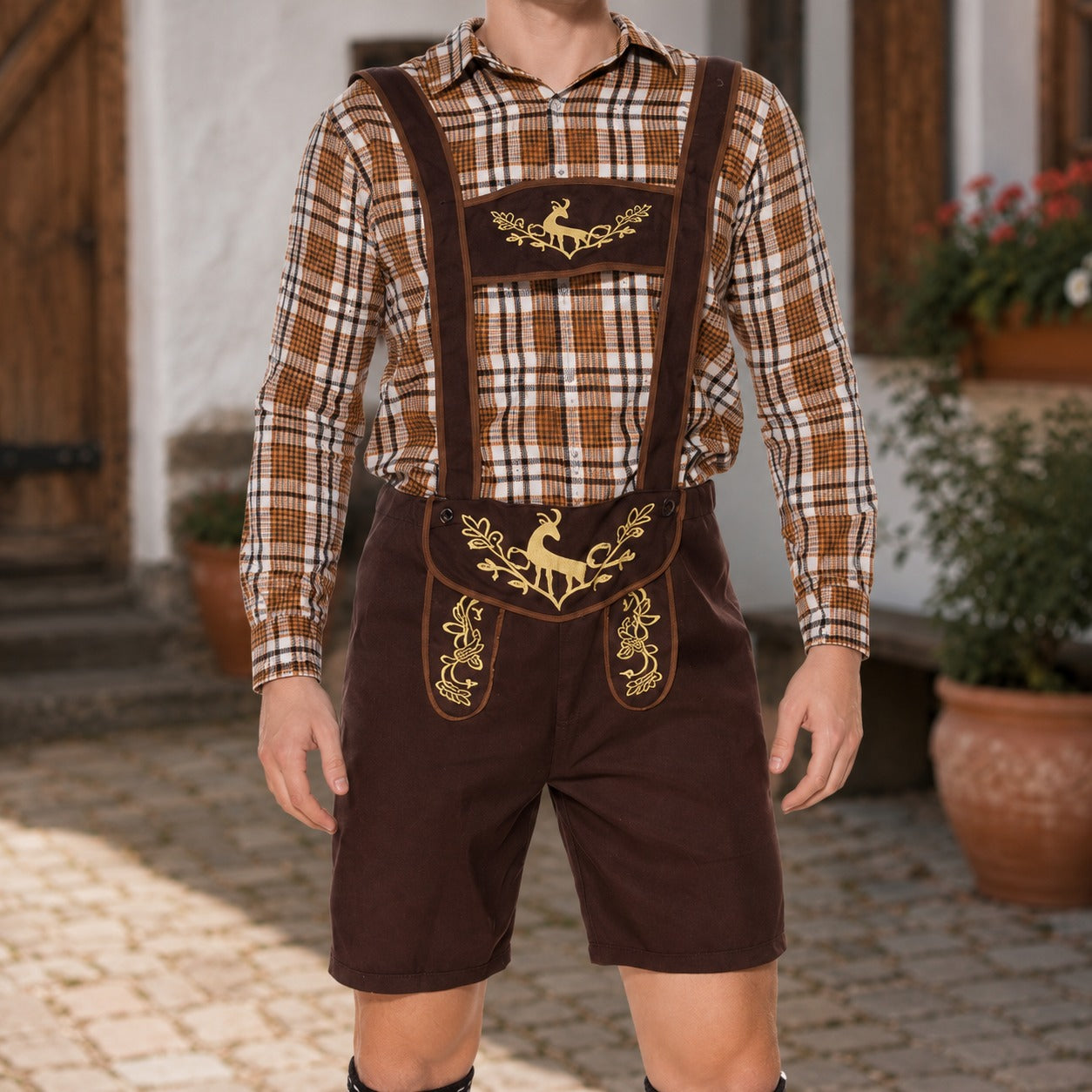 Dalton - Festliches Set mit langen Ärmeln für das Oktoberfest