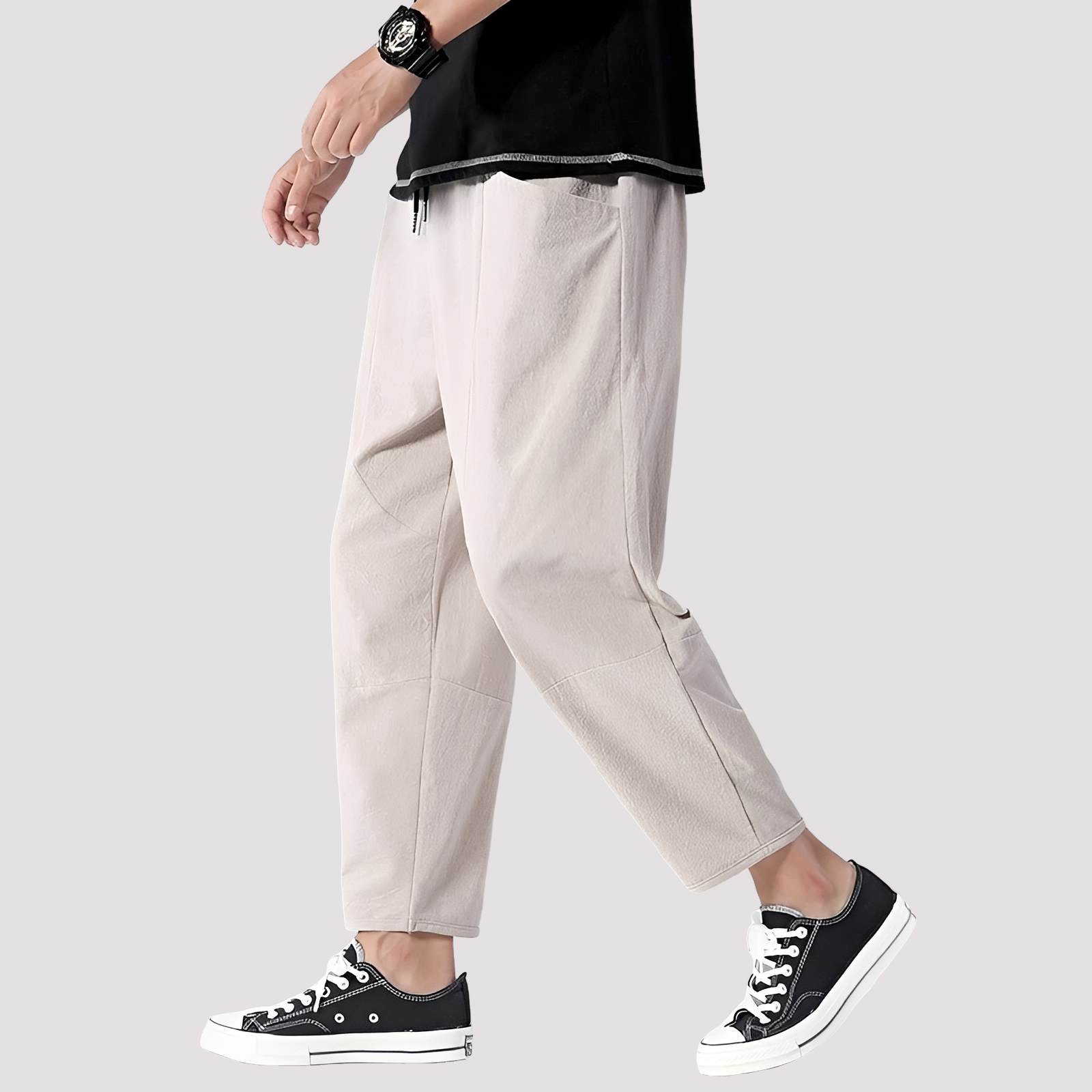 Hodges - Stilvolle Legere Cropped-Hose