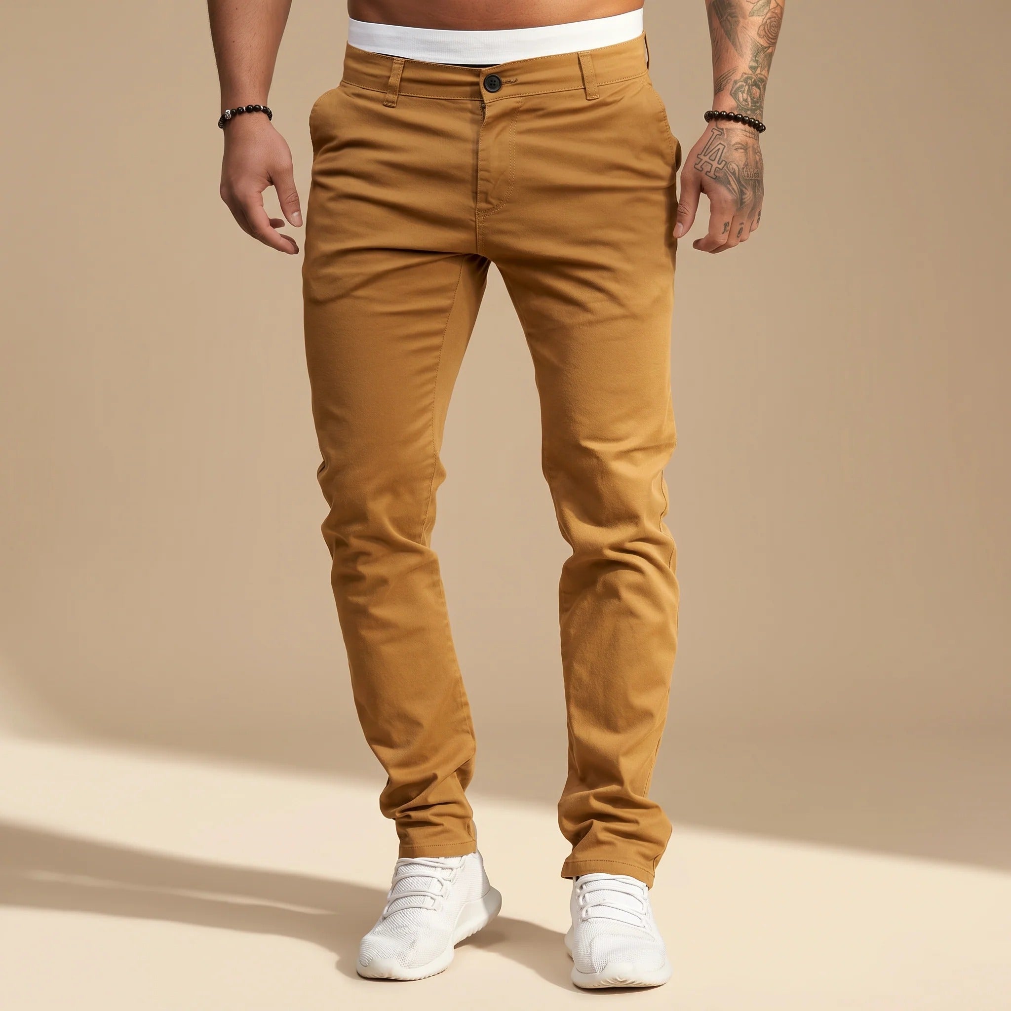 Arjan - Bequeme, schmal geschnittene Hose