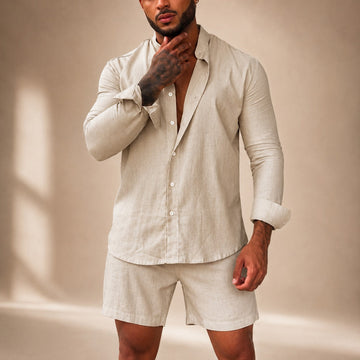 Diego - Lässiges Shirt-Shorts-Set