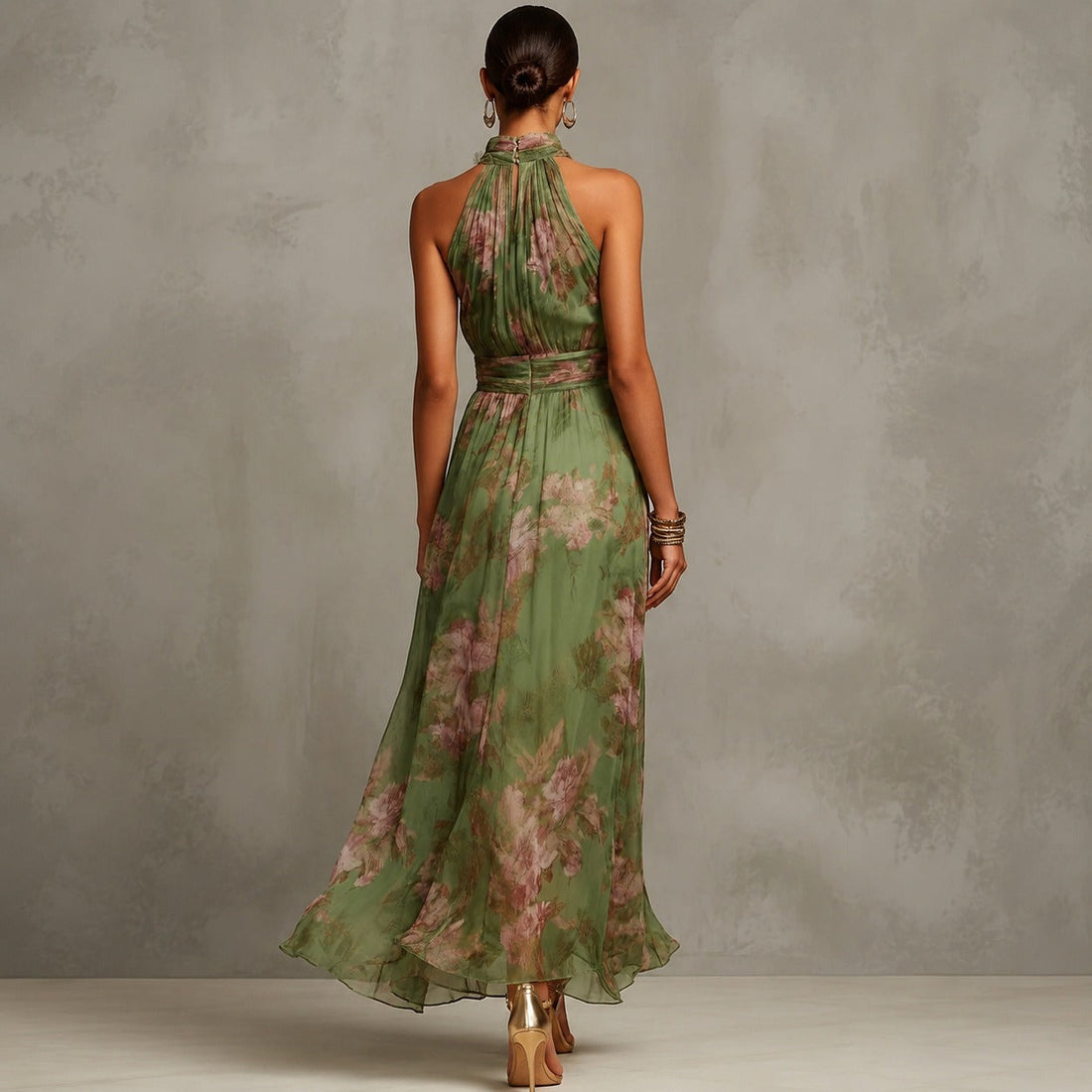 Emelia - Elegantes Boho-Langkleid