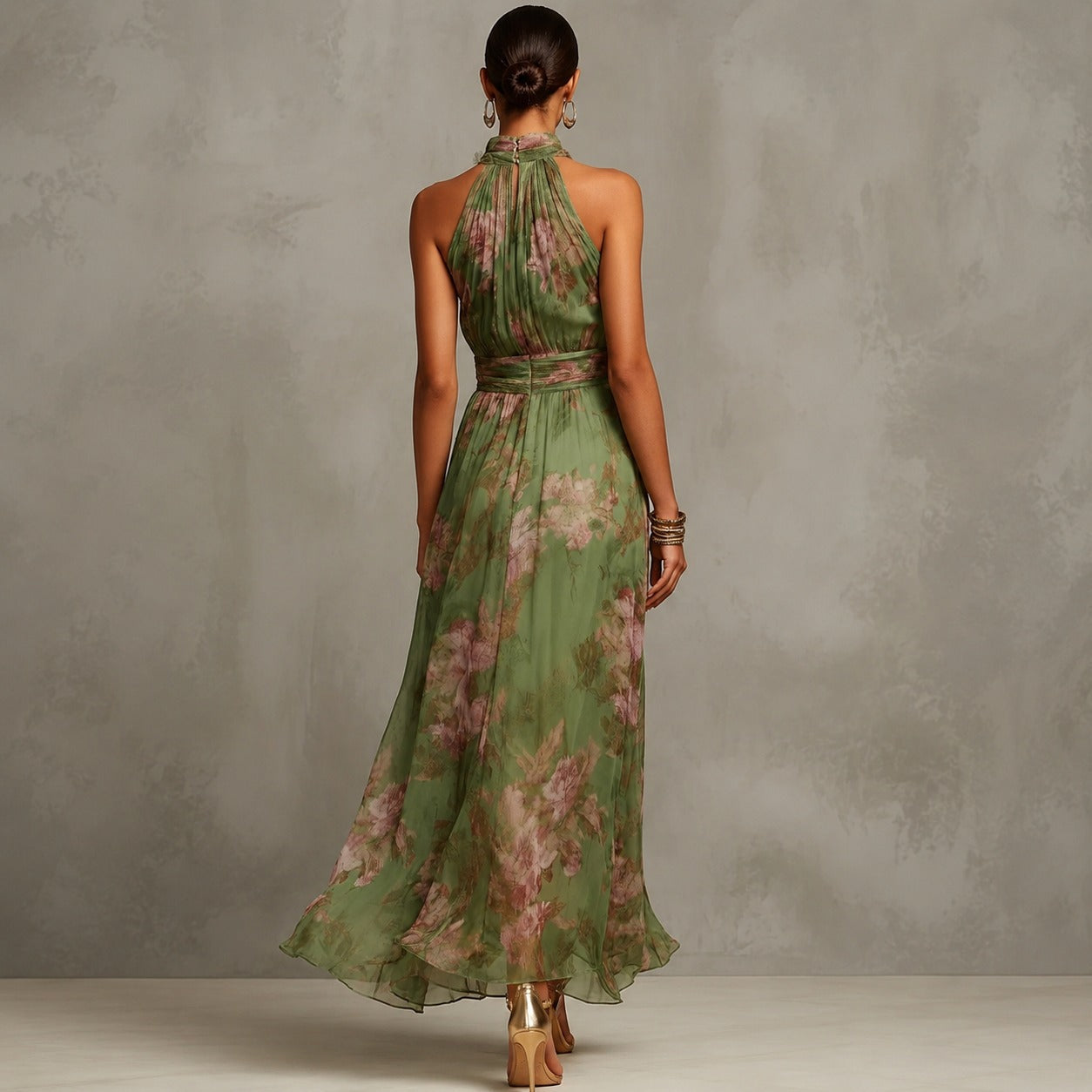Emelia - Elegantes Boho-Langkleid