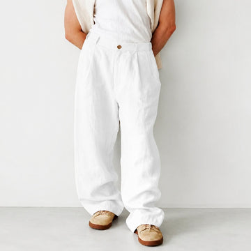 Hashim - Bequeme Weite Faltenhose