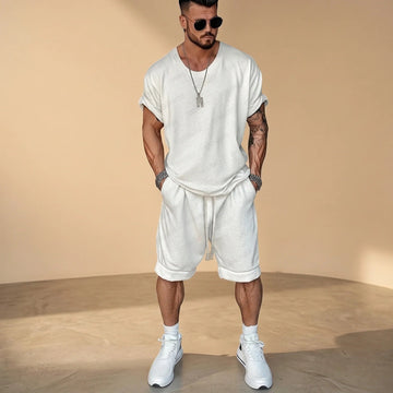 Alan - Legeres Set aus Hemd und Shorts