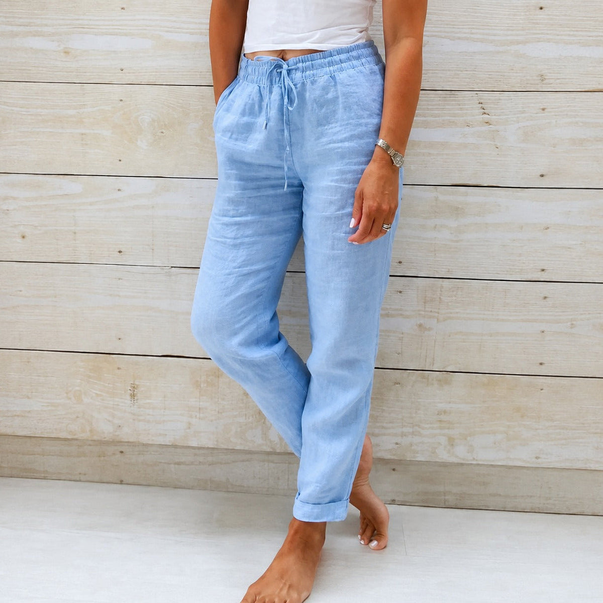 Dyan - Damenhose mit Zugband für einen entspannten Stil