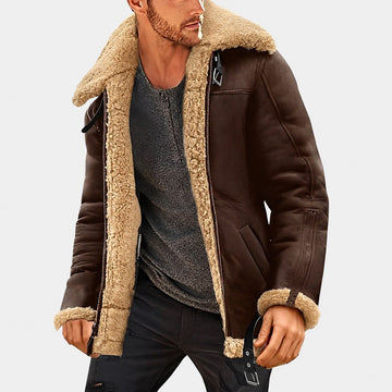 Jeffrey - Elegante Herrenjacke mit wärmendem Innenfutter