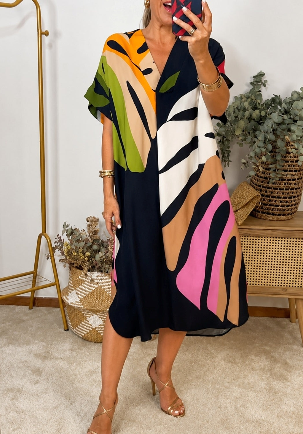 Mabel - Stilvolles Kleid mit Muster