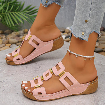 Victoria - Stilvolle Keilsandalen