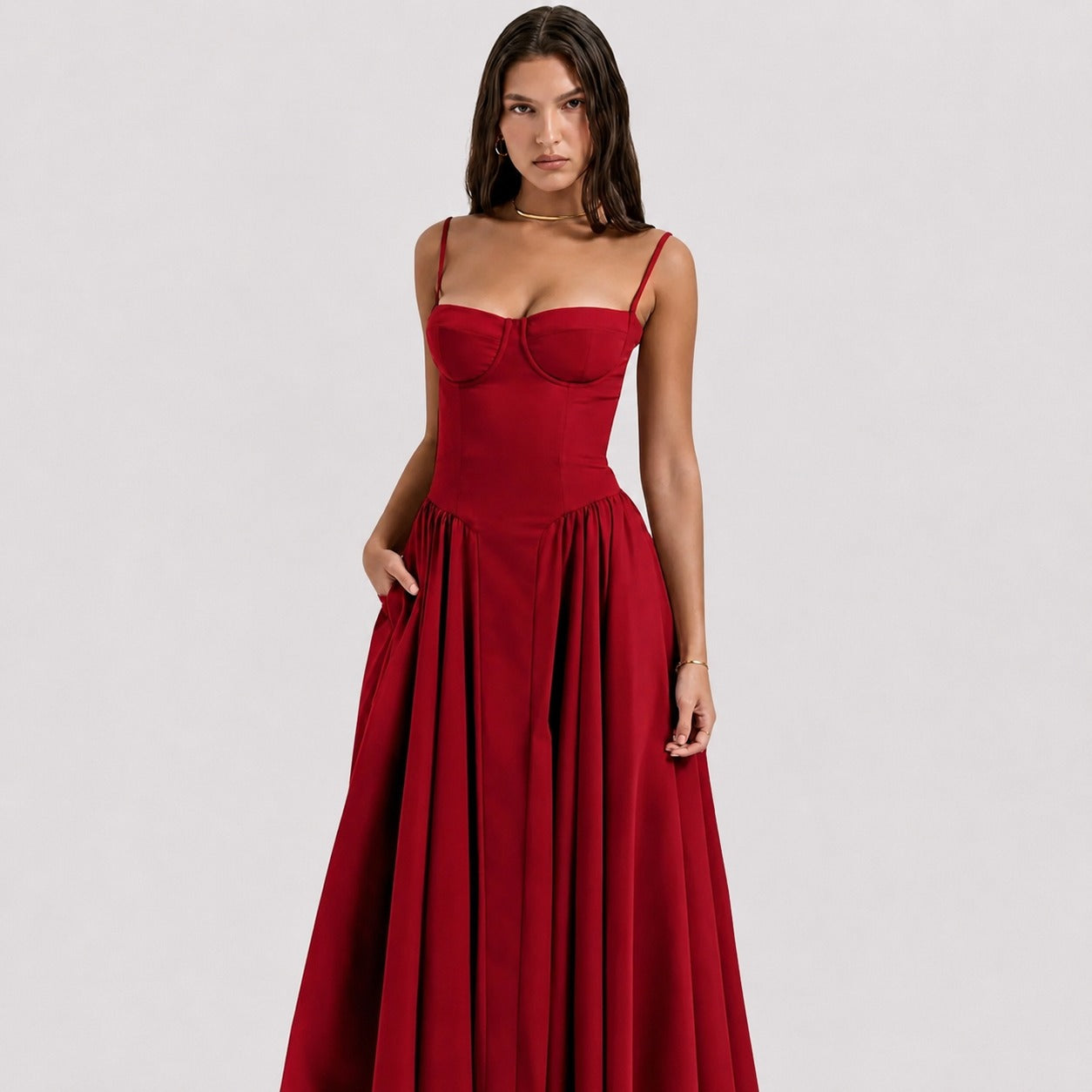 Hadley - Edles Camisole-Kleid