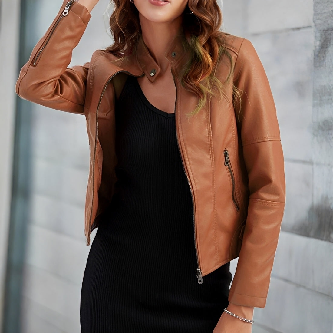 Everly - Stilvolle Jacke mit Zipper