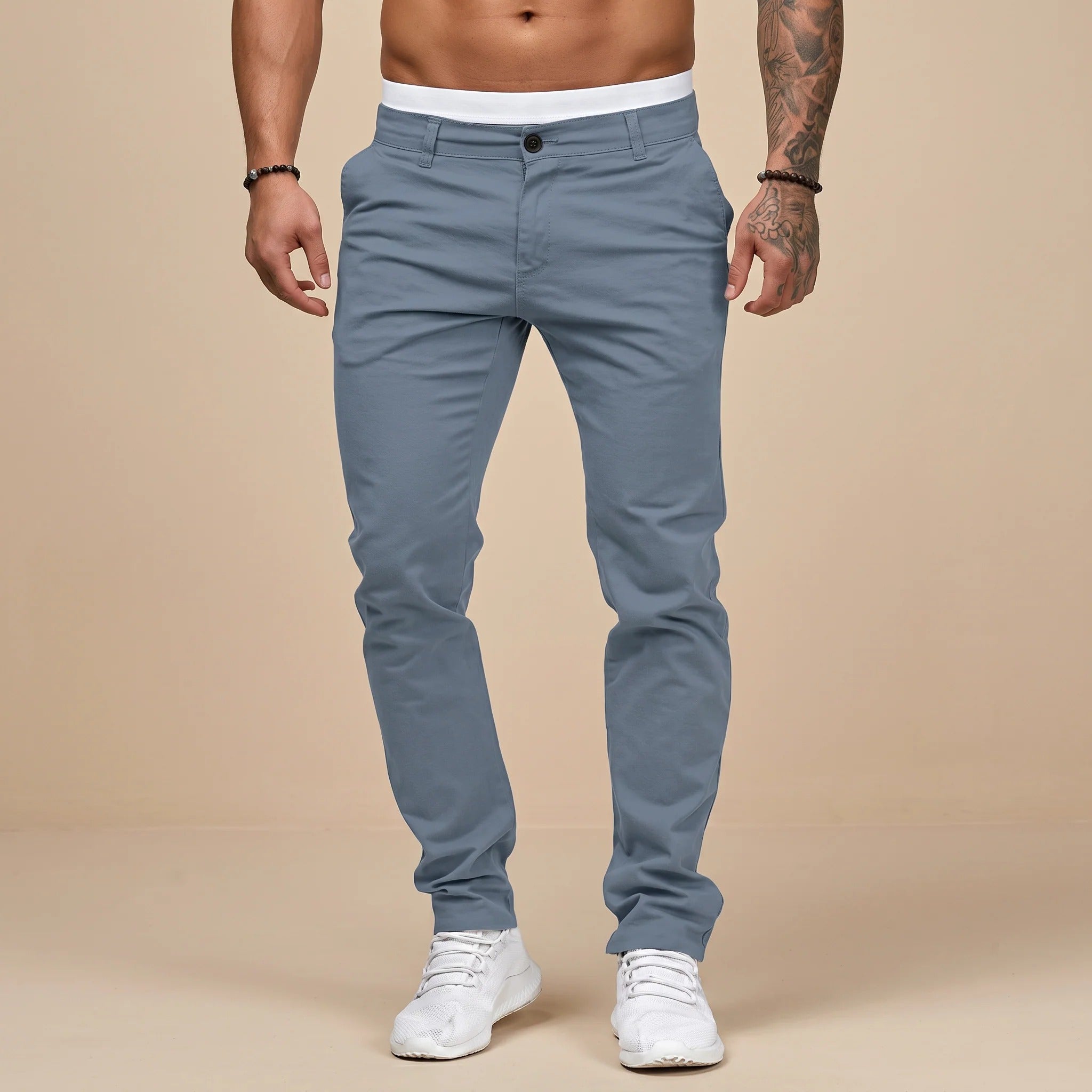 Arjan - Bequeme, schmal geschnittene Hose