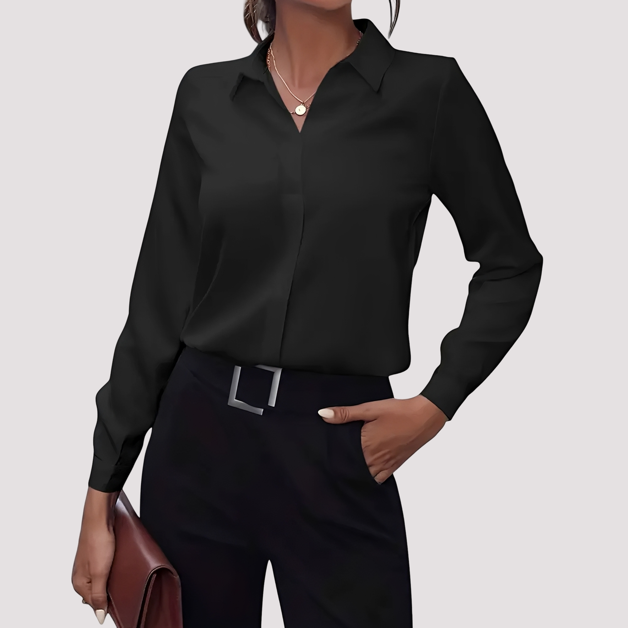 Alisa - Modisches Button-Up-Hemd