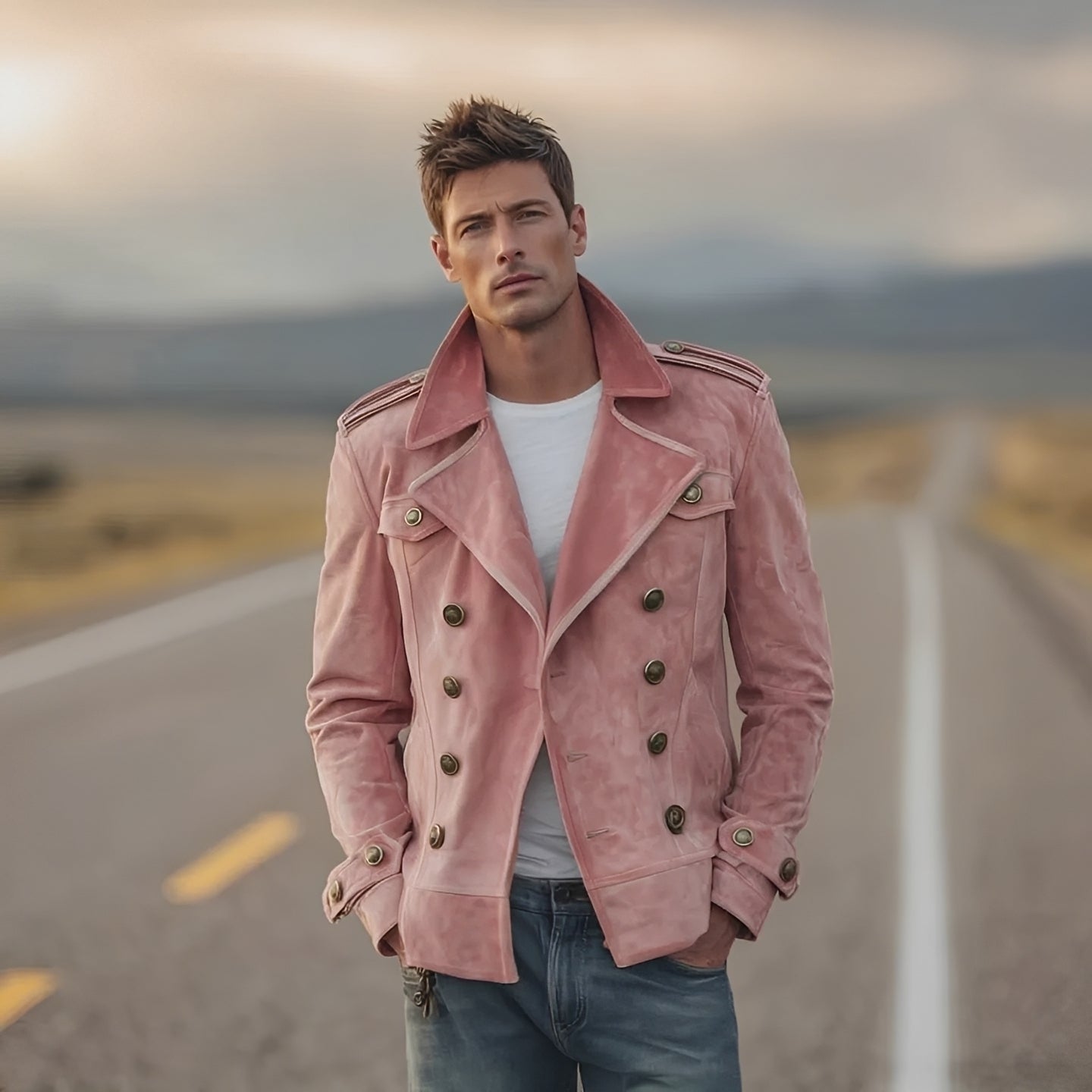 Marv - Schicke Zweireihige Jacke