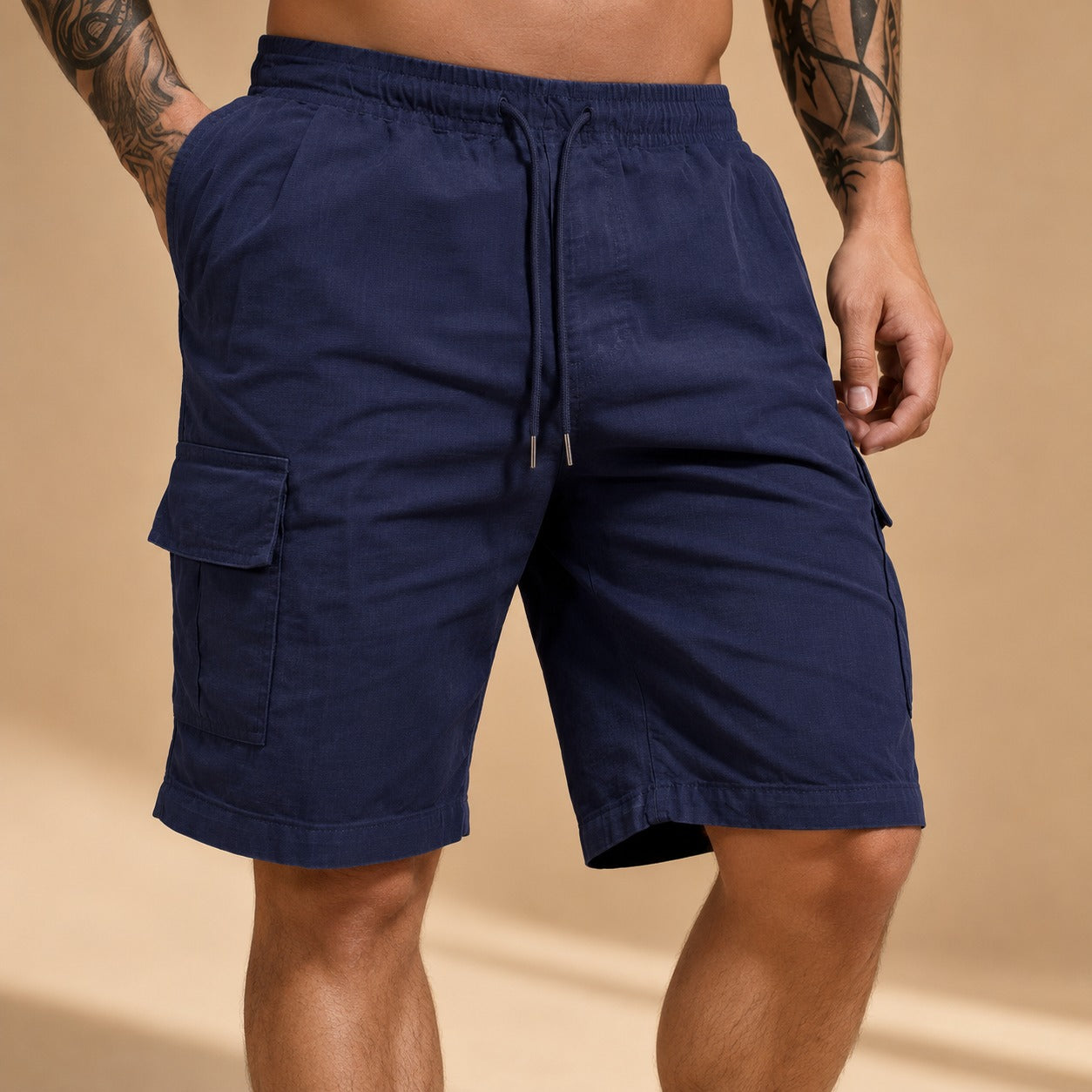 Derek - Entspannte Cargo-Shorts