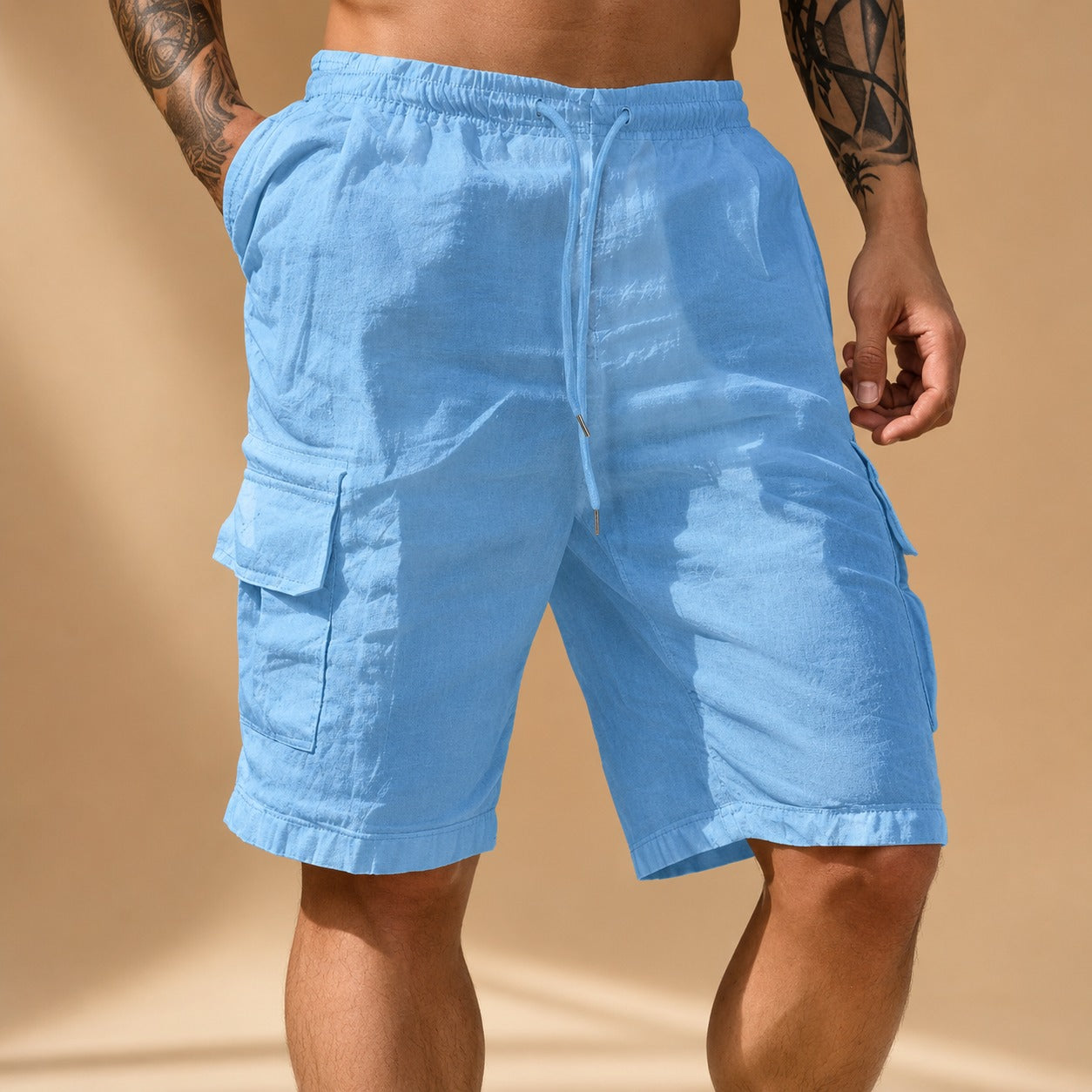 Derek - Entspannte Cargo-Shorts
