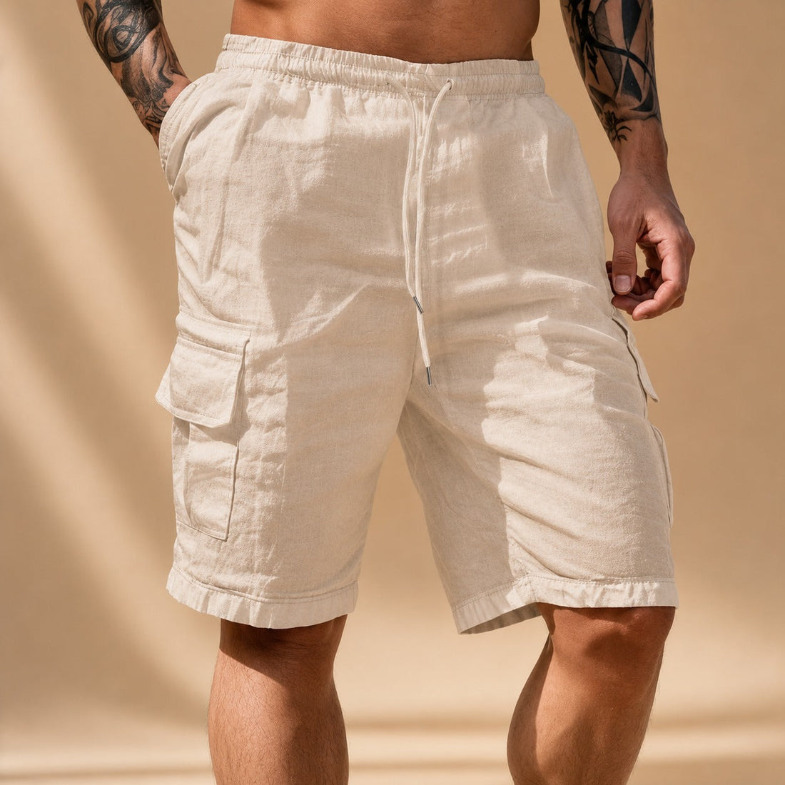 Derek - Entspannte Cargo-Shorts