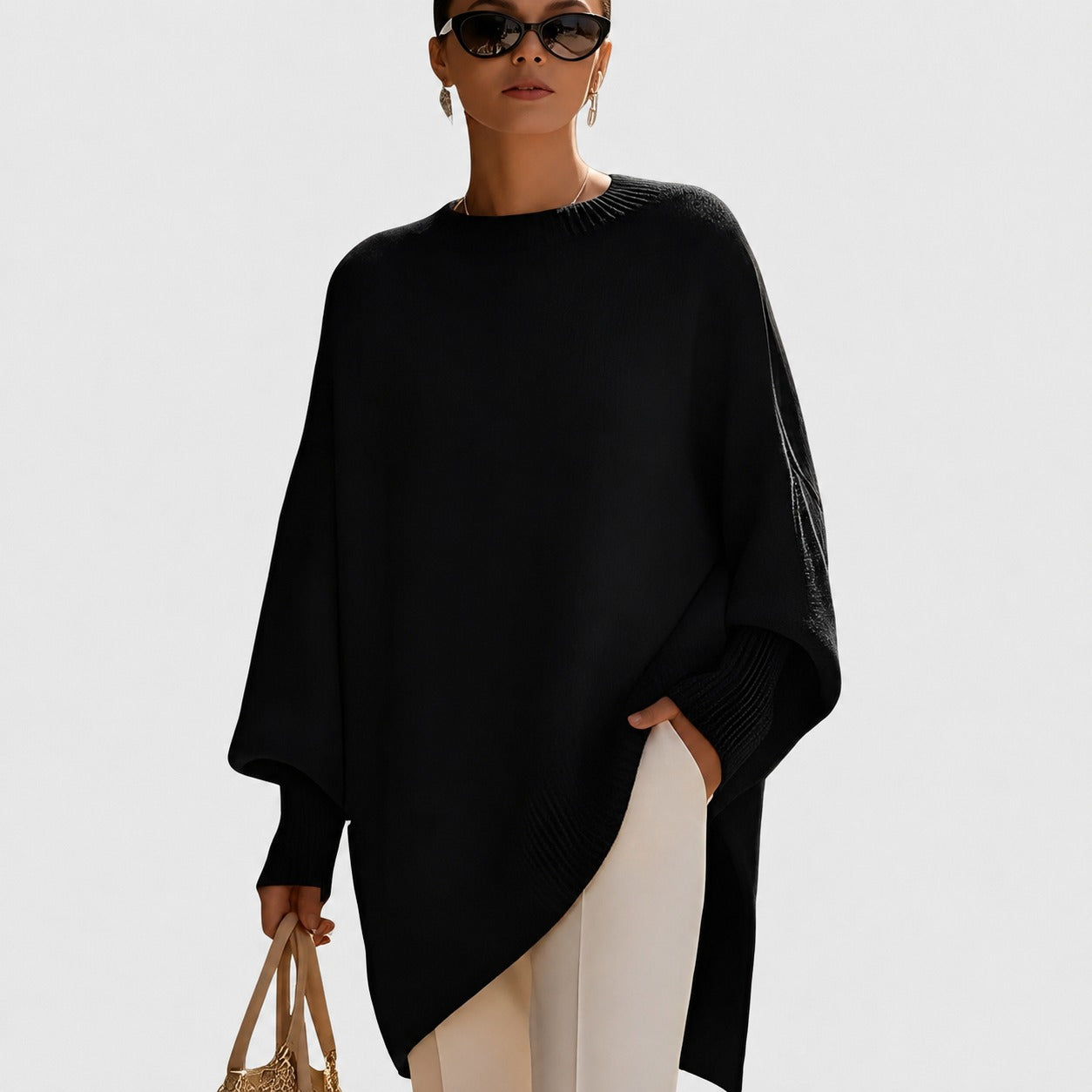 Pamella - Moderner Oversize-Pullover für Damen