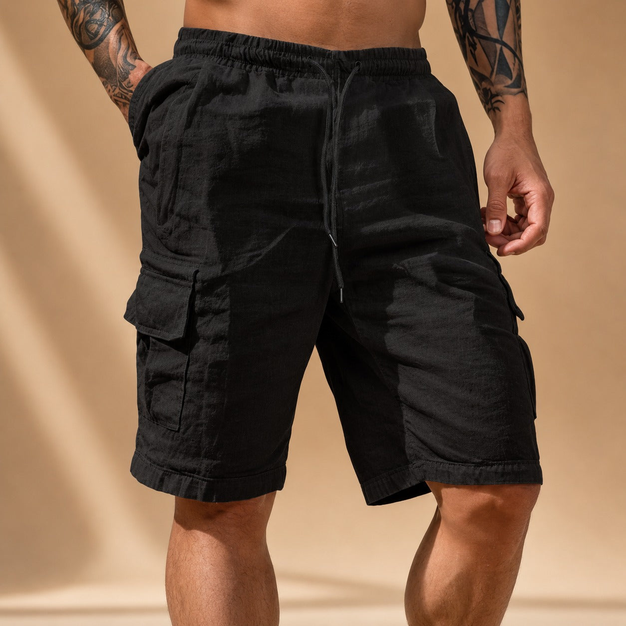 Derek - Entspannte Cargo-Shorts