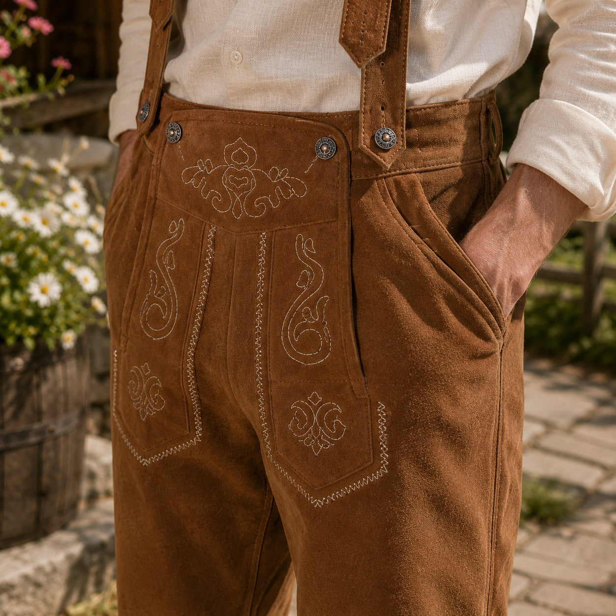 Blake - Klassische festliche Oktoberfest-Bermudas